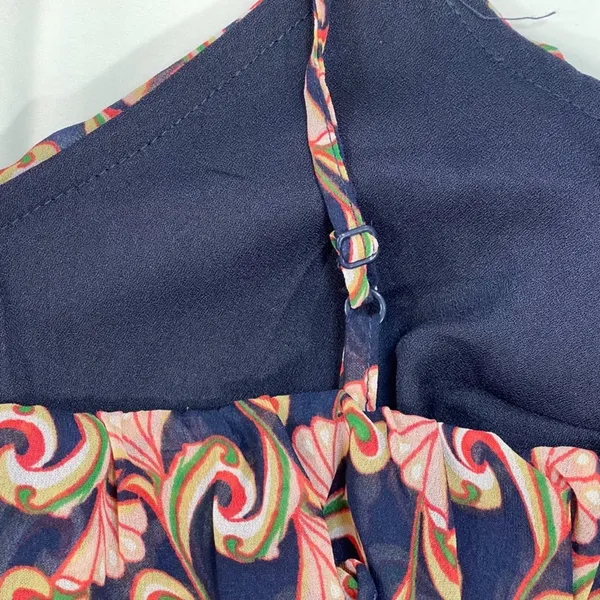 The Webster at Target | Ruffle Front Tank | Medium Blue - Image 5