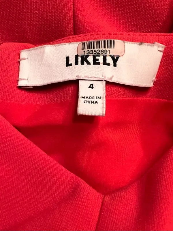 LIKELY Charla Ruched Bodycon Sleeveless Spaghetti Strap Mini Dress Red‎ Size 4 - Image 13