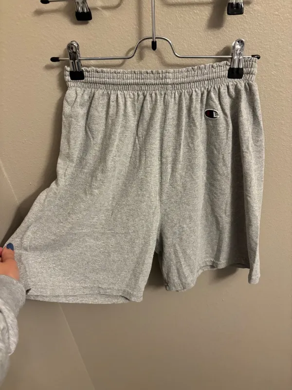 Vintage Champion High Waisted Sweat Shorts Size Small - Image 4