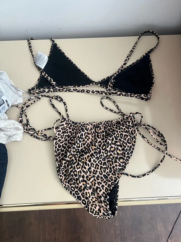 Motel leopard print bathing suit  - Image 4