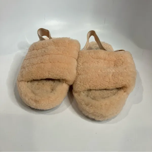UGG Fluff Yeah platform slippers light peach size 11‎ - Image 4