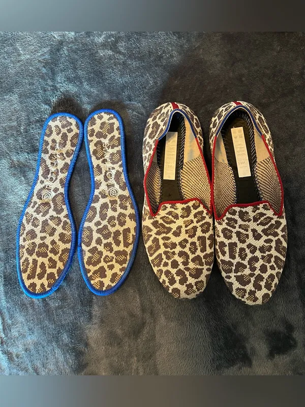 Rothy’s The Loafer Mocha Spot Leopard 8.5 Retired - Image 7