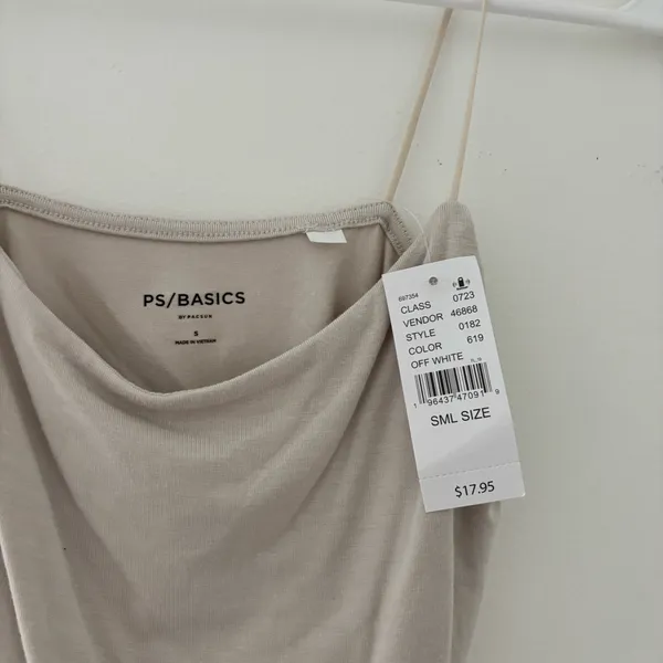 cream pacsun tank - Image 2
