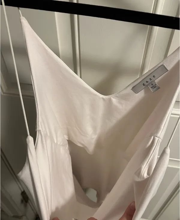 White and Red Gaze USA Bodysuit - Image 6