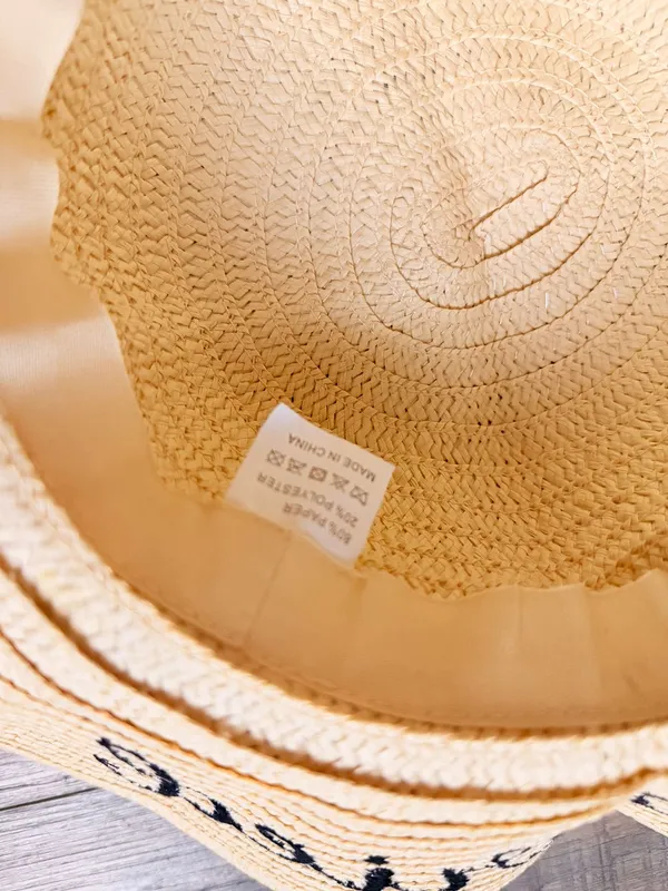 Just married sunhat Yellow - Image 2