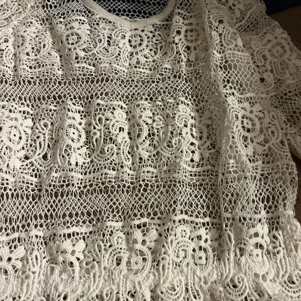 We the free‎ sheer crochet top xs - Image 7