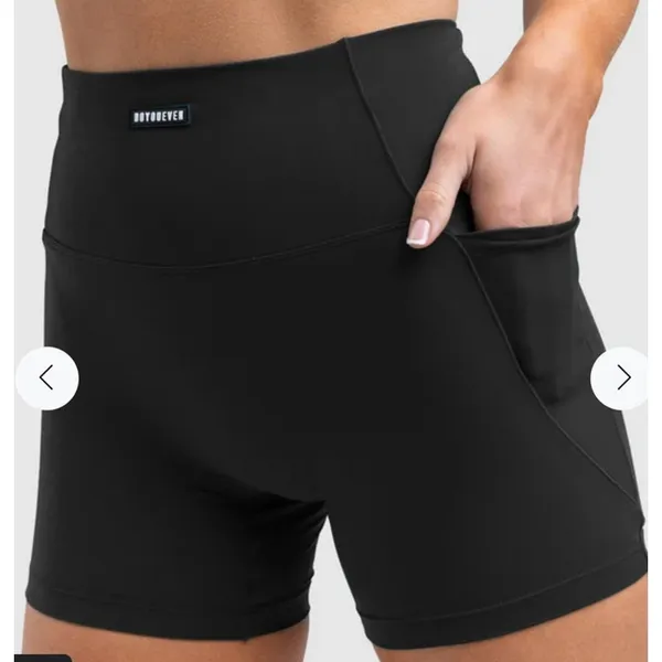 Doyoueven Bike Shorts with Pockets Desire Size S Black - Image 7