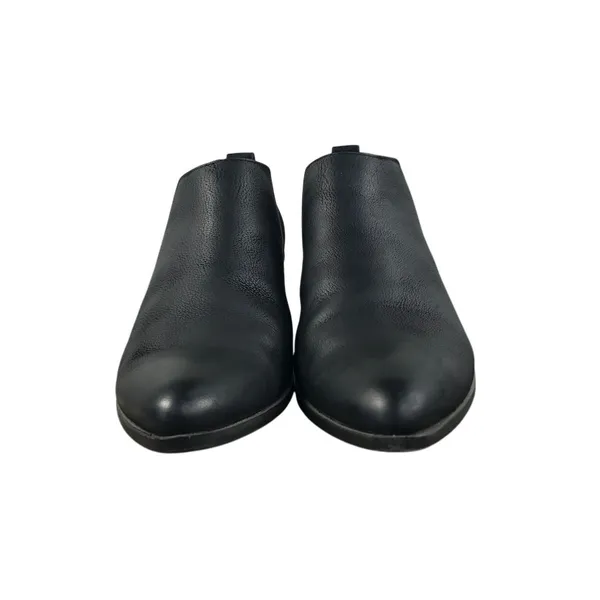 FRYE Rowen Slip-On Cut-Out Leather Ankle Boots Women 8 Black Western Versatile - Image 6