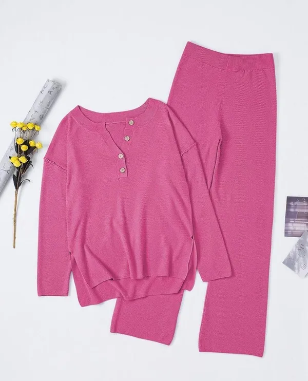 Sweater Set Pink Size M - Image 4