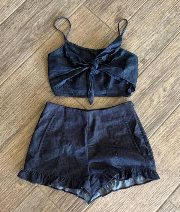 1.State shorts and buffalo top matching set - Image 2