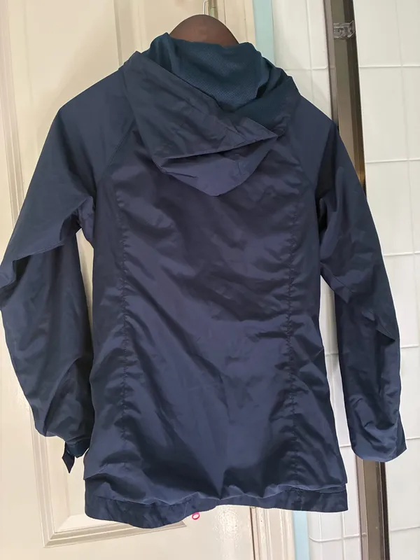 Dover Women's Rain Jacket with Fixed Hood Rain Jacket Women Pocket - Image 3