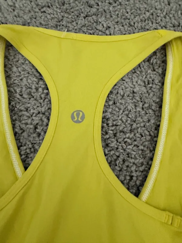 Lululemon yellow razor back tank  - Image 10
