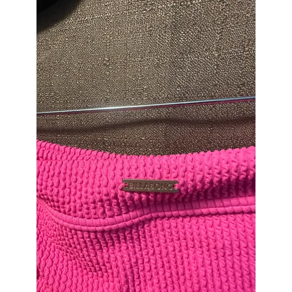 NWT Billabong Summer High Maui Ribbed Swim Bottoms Size Small Pink - Image 5