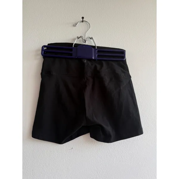 Tna‎ Aritzia Womens Black High Waisted Athletic Bike Shorts Size S 2579 - Image 2