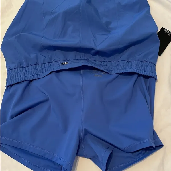 DKNY Royal Blue Sport Shorts - Image 9