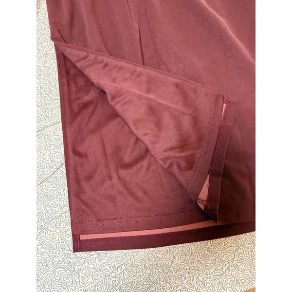 NWOT Lulus Large Vibrant Allure Plum Square Neck Sleeveless Bodycon Midi Dress - Image 10