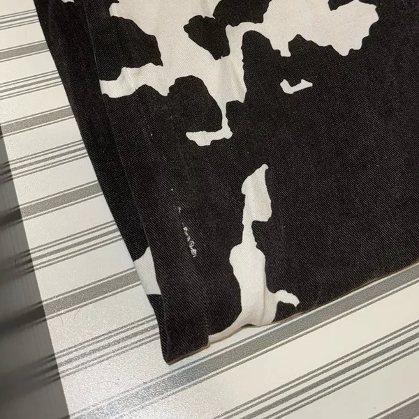 Midland Cow Print Jeans 12th Tribe - Image 6