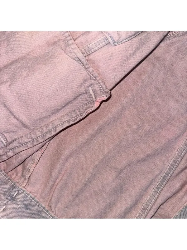 Madewell The Raglan Oversized Jean Jacket: Overdyed Edition Size Small - Image 8