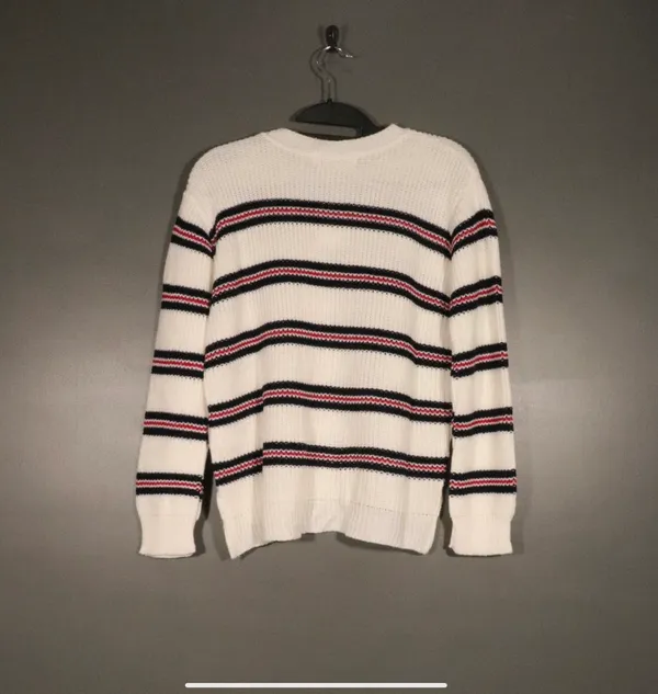 Cotton Emporium NWT  Striped Sweater Size Medium - Image 2