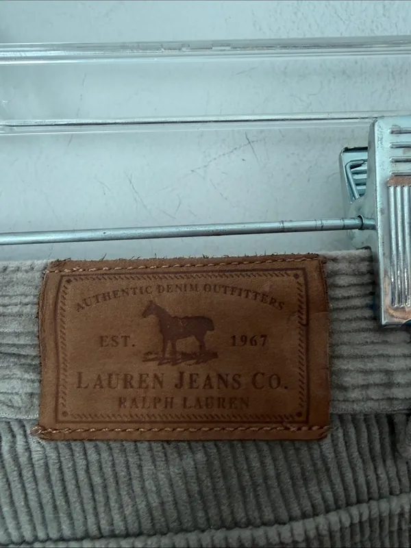 Lauren Jeans Co Ralph Lauren Green Corduroy Women’s Pants, size 12 🔴 - Image 4