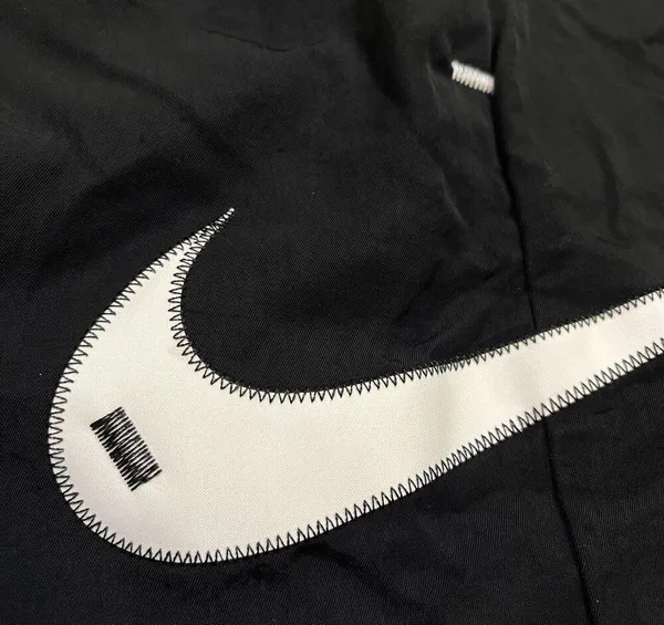 Nike Athletic Shorts Loose Fit High Rise Womens Medium Black DM6752-010 - Image 3