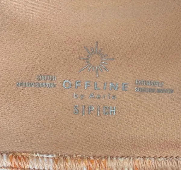 offline shine sports bra and high waisted crossover leggings set - Image 4