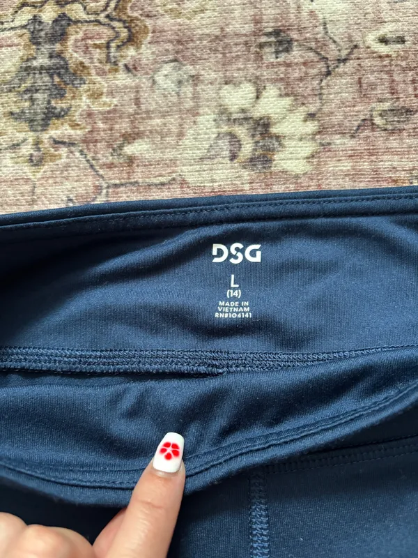 DICK'S Sporting Goods DSG Dark Blue Biker Shorts - Image 2