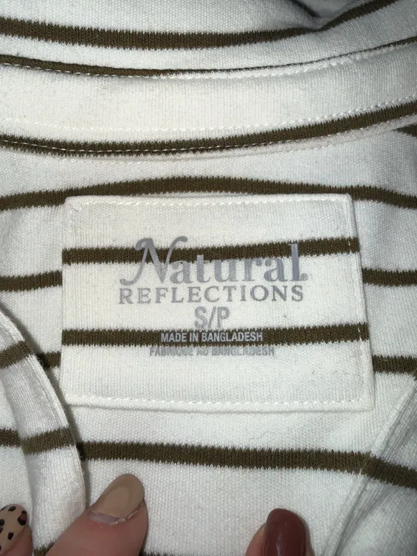 Natural Reflections striped long sleeve - Image 2