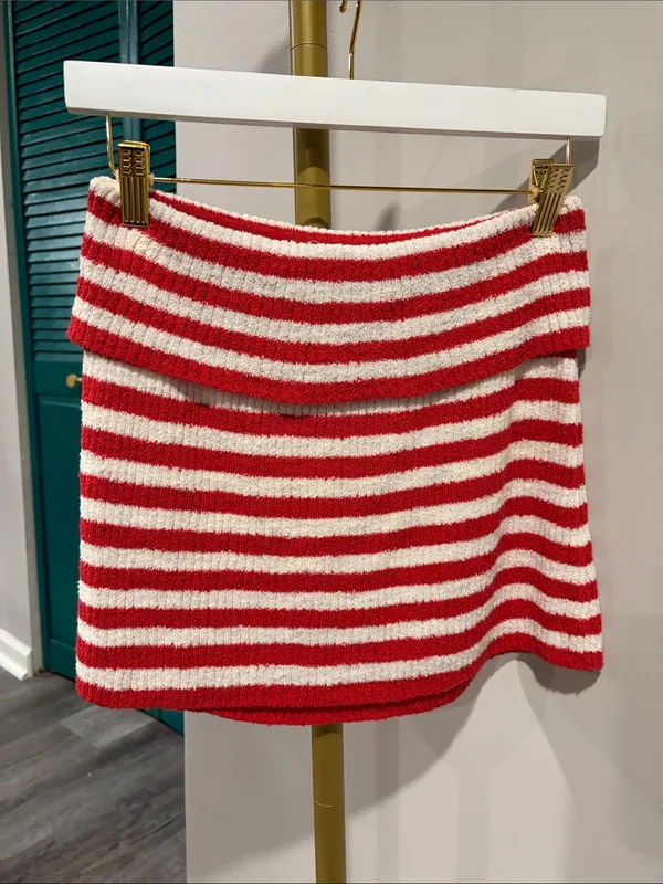 Free People NWOT Free-est Super Stripe Sweater Set, size small - Image 6