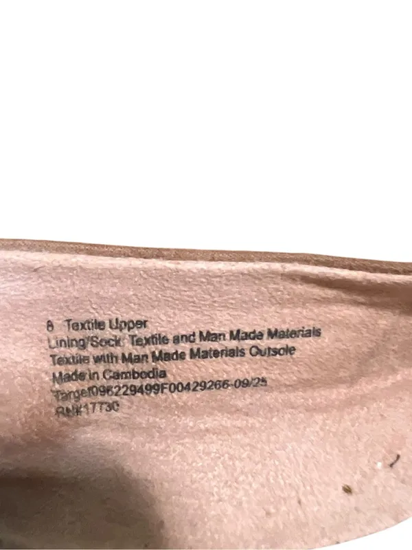 A New Day Women’s Size 8 Neve Shoes with Memory Foam Insole Khaki Tan Brown Flat - Image 7