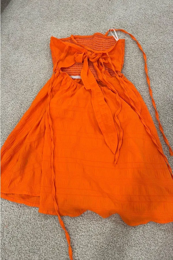 SHEIN dress Orange Size XS - Image 2