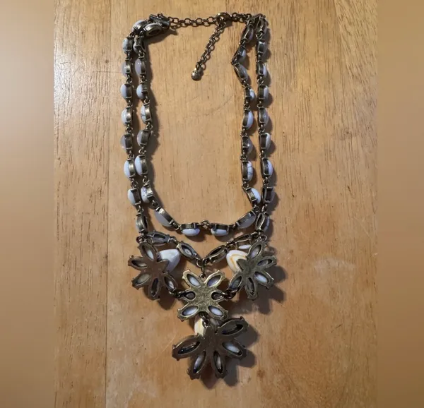 Baublebar Multi strand Statement Shell Necklace - Image 5