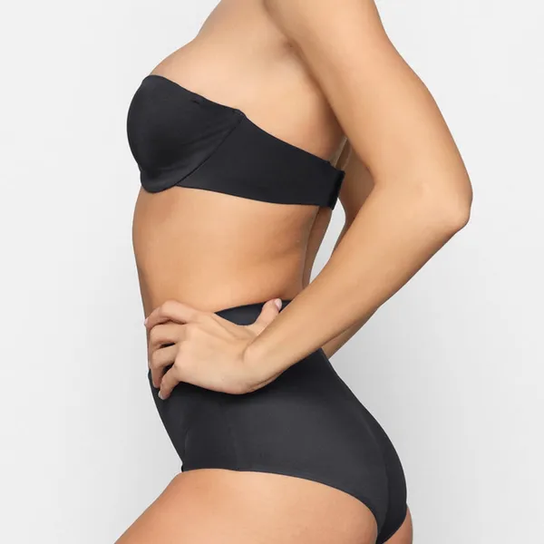 Skims Smoothing Intimates Strapless Bra 32B NWT Onyx Removable Straps - Image 3