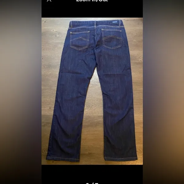 Patagonia denim jeans in a size 28 - Image 2