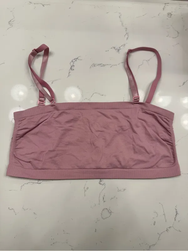 Steve Madden Bedazzled Logo Sports Bra - Image 5