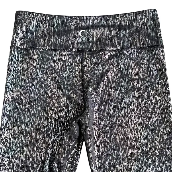 Zyia Active Black Vertical Mirage Light and Tight High Rise 7/8 Leggings Size 12 - Image 9