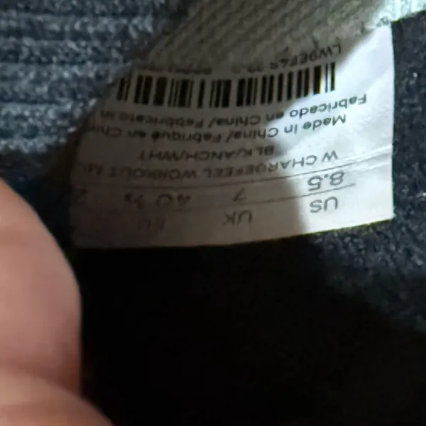 Lululemon ChargeFeel Workout Mid‎ Black Seamless Sneakers Running Shoes Sz 8.5 - Image 4
