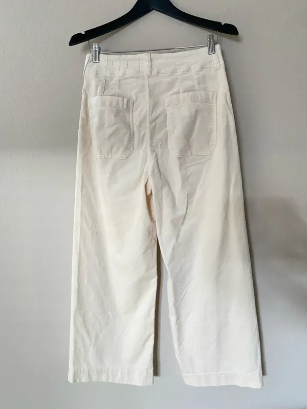 Anthropologie The Colette Cropped Wide-Leg Pants by Maeve: Corduroy Edition - Image 5