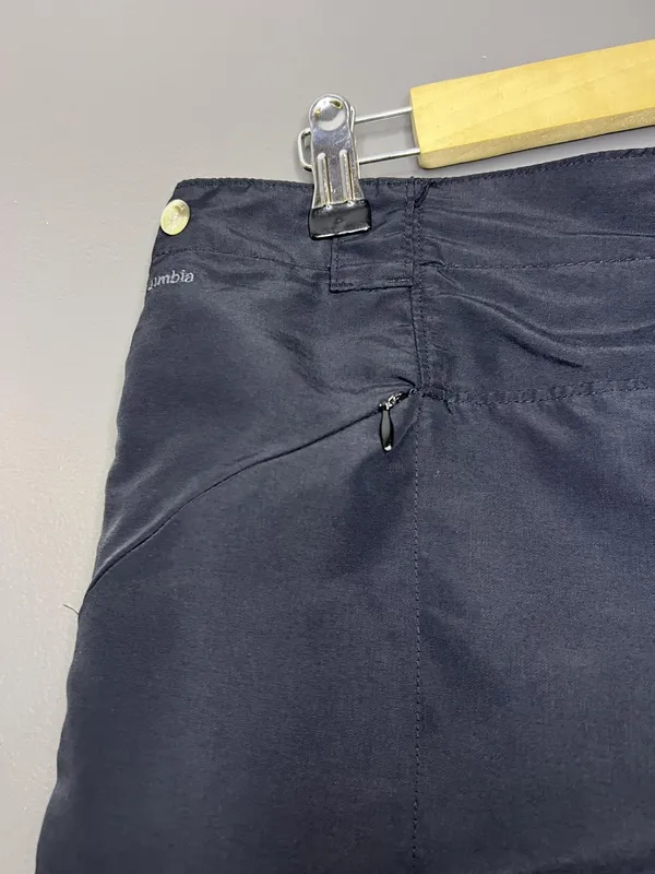 Columbia PFG Cargo Shorts Womens Medium Black Nylon Quick Dry Fishing Beach - Image 3