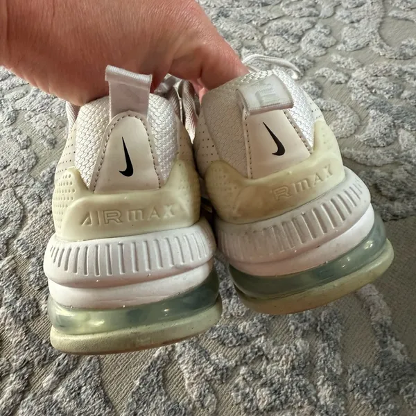Nike Air Max| Cream and white Sneakers size 6 - Image 10