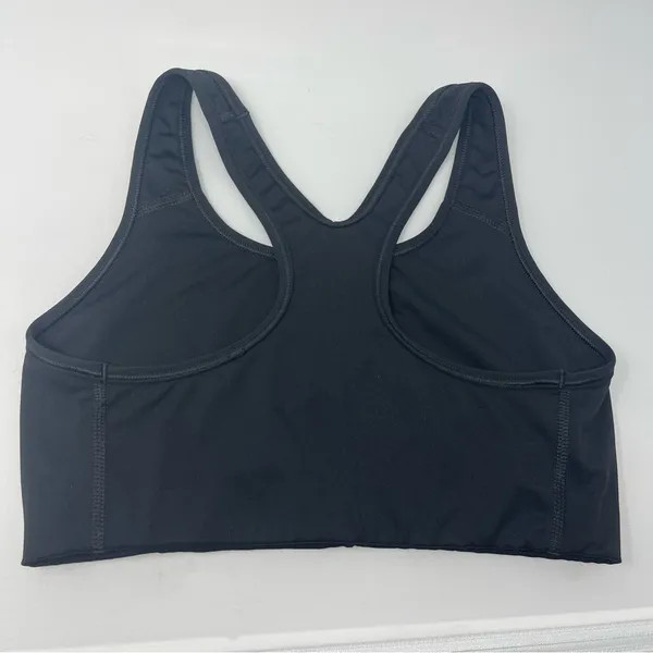 Nike‎ Womens Size Medium Sports Bra athletic silver/gold - Image 4