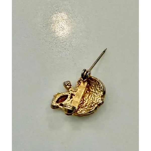 Mini Vintage Collectibles Rhinestone Apple brooch - Image 3