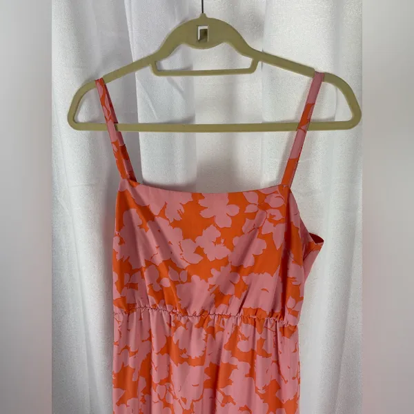 Sanctuary Social Standard Smocked Floral Back Maxi‎ Sun Dress Size Large EUC - Image 4