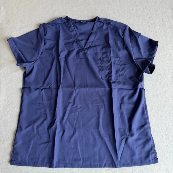 Women's Dark Blue Scrub Set Size XXL #260639 - Image 3