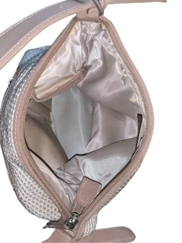 The Sak Brown & Tan Knit Handbag - Image 4