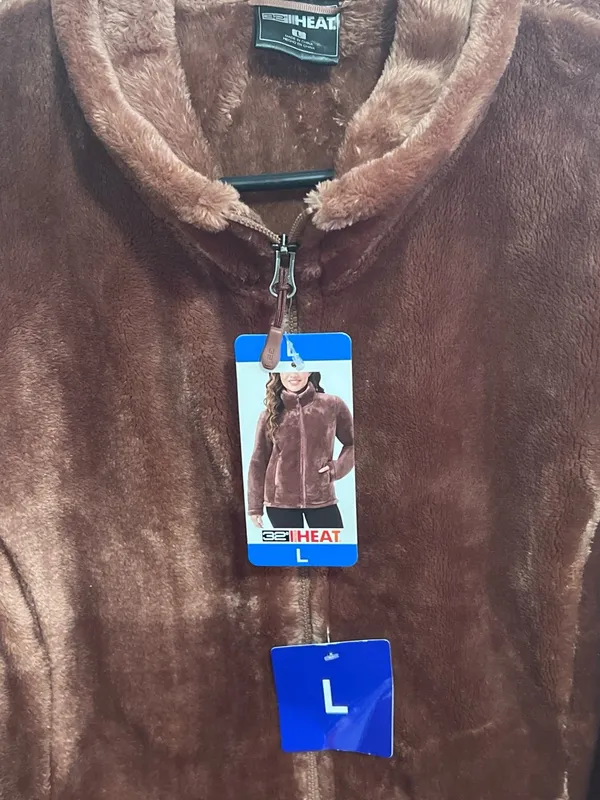 NWT 32 Degrees Heat Plush Jacket Size L - Image 7
