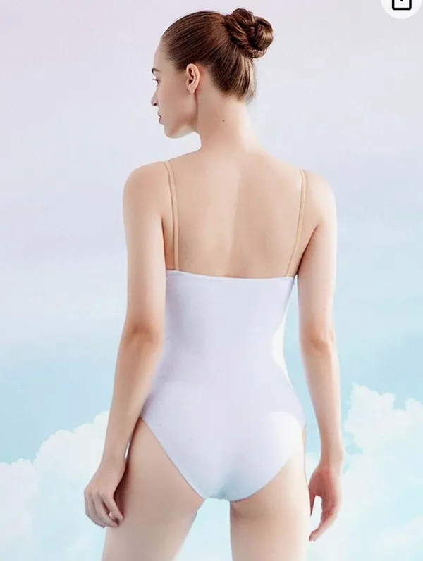 Women's Dance Leotards Camisole Cotton Ballet Bodysuit - Image 2
