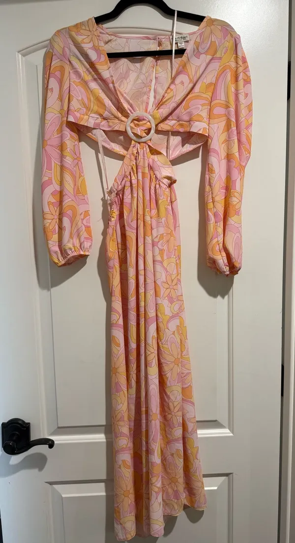 Maxi Floral Miss Selfridge beach - Image 3