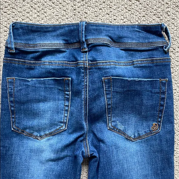 Indigo Rein Dark Blue Skinny Jeans - Image 9