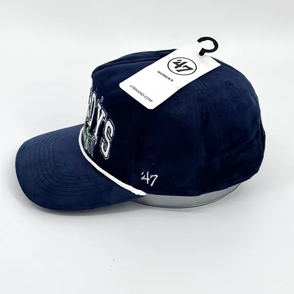 47 Brand Dallas Cowboys Go Big Velour Snapback Hat‎ Women's OSFA NWT - Image 4